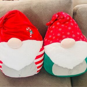 Squishmallows Christmas Gnomes GURI & GIANNA - 24" Jumbo Holiday Plush New NWT